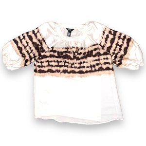 SIMPLY VERA VERAWANG  Woman's Blouse Size Medium
